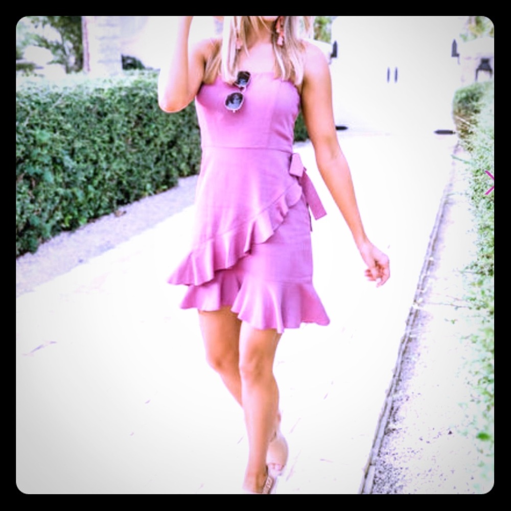 Pink Lily Know You Like I Do Berry Dress
